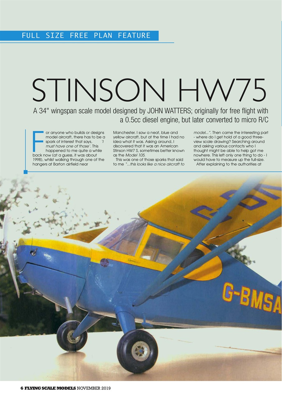 Flying Scale Models Preview Pages