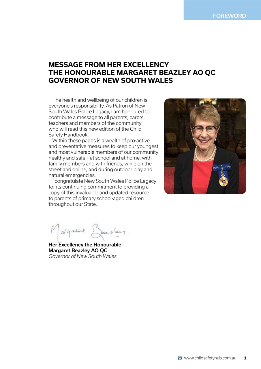 NSW Child Safety Handbook Preview Pages
