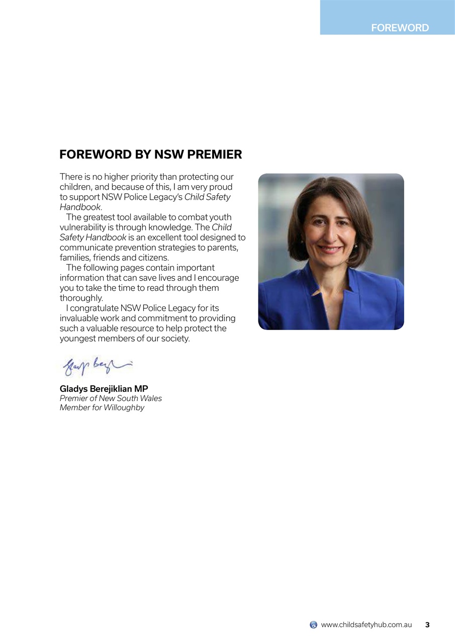 NSW Child Safety Handbook Preview Pages