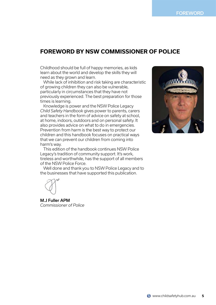 NSW Child Safety Handbook Preview Pages
