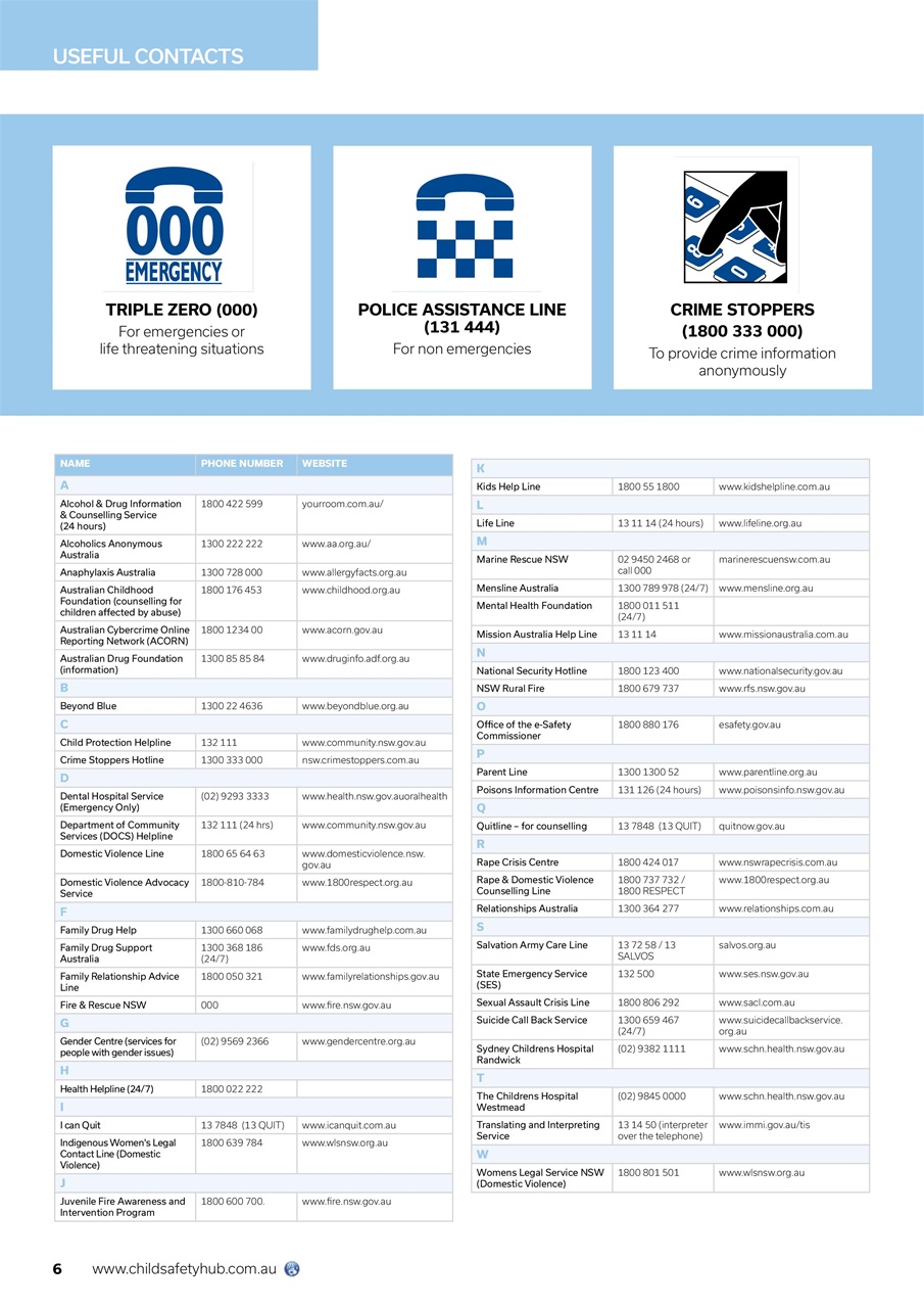 NSW Child Safety Handbook Preview Pages