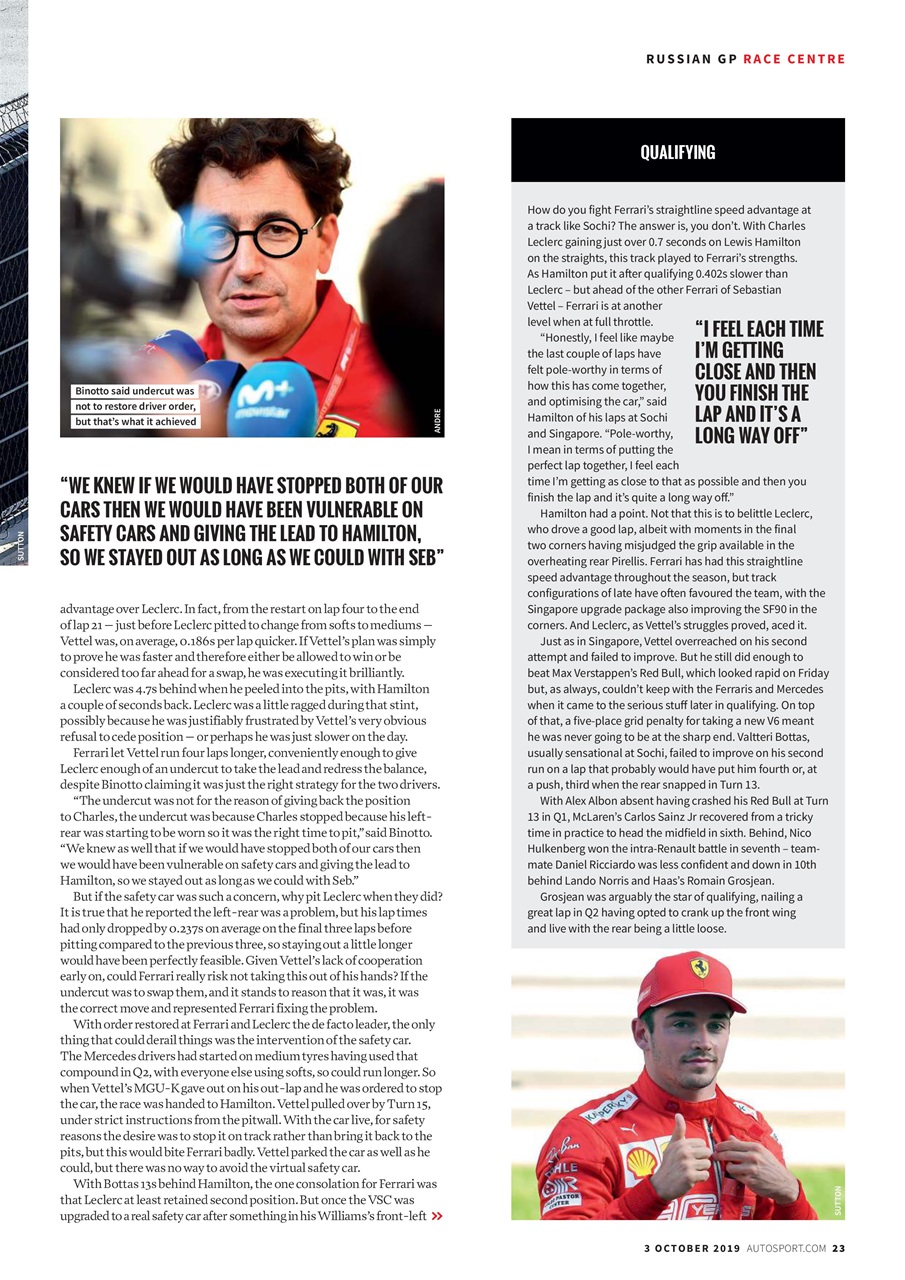 Autosport Preview Pages