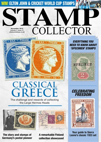 Stamp Collector issue November 2019
