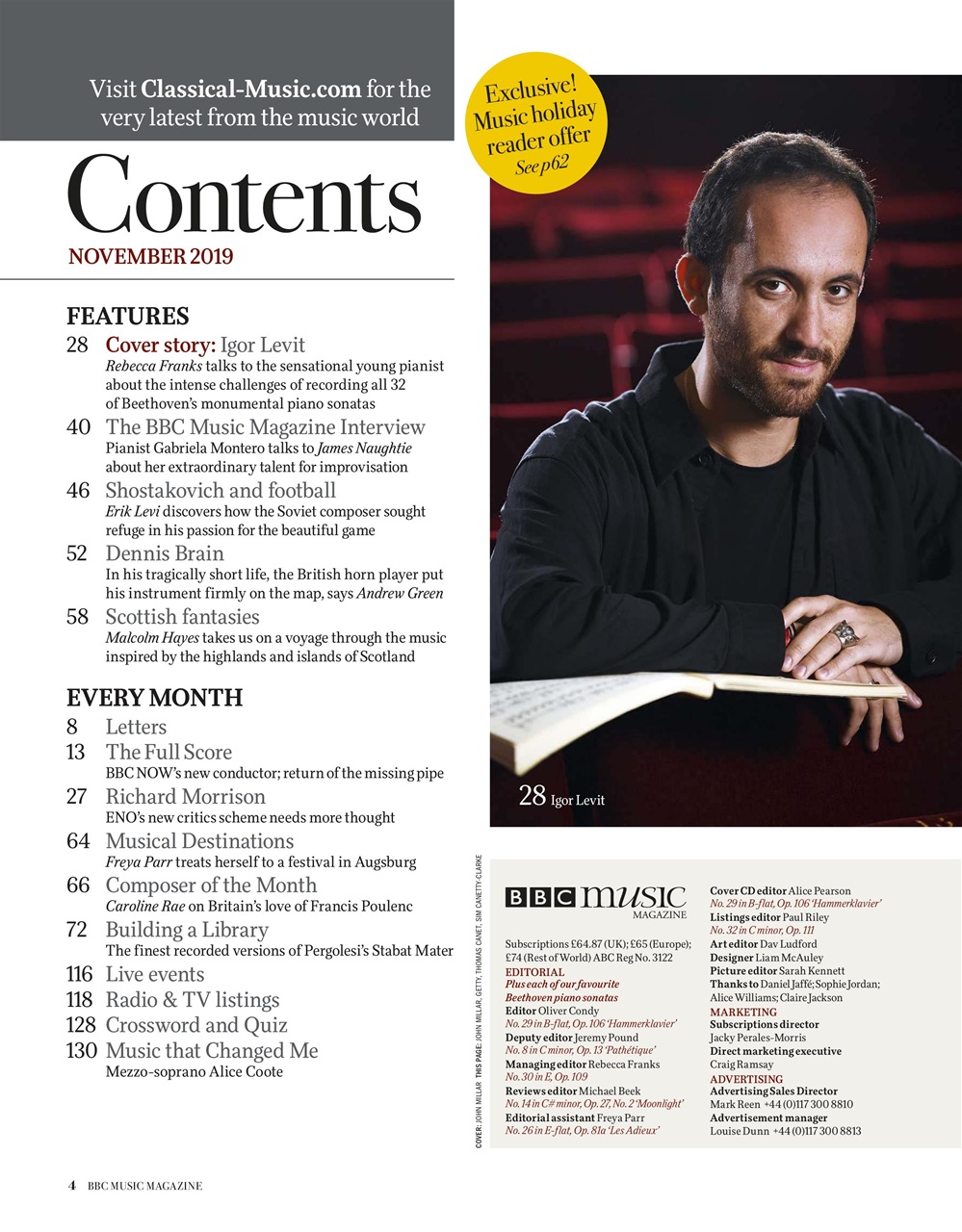 BBC Music Magazine Preview Pages