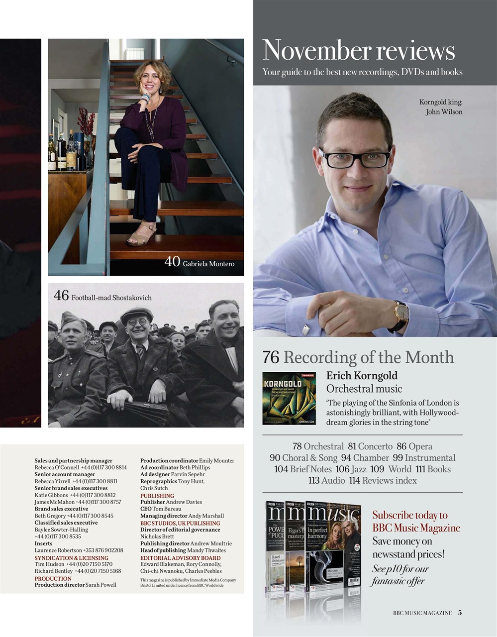BBC Music Magazine Preview Pages