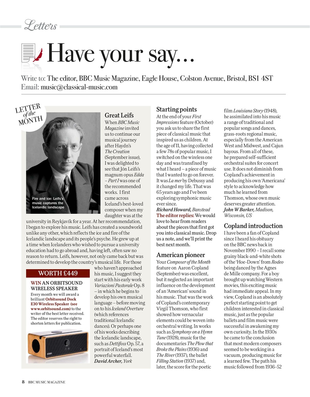 BBC Music Magazine Preview Pages