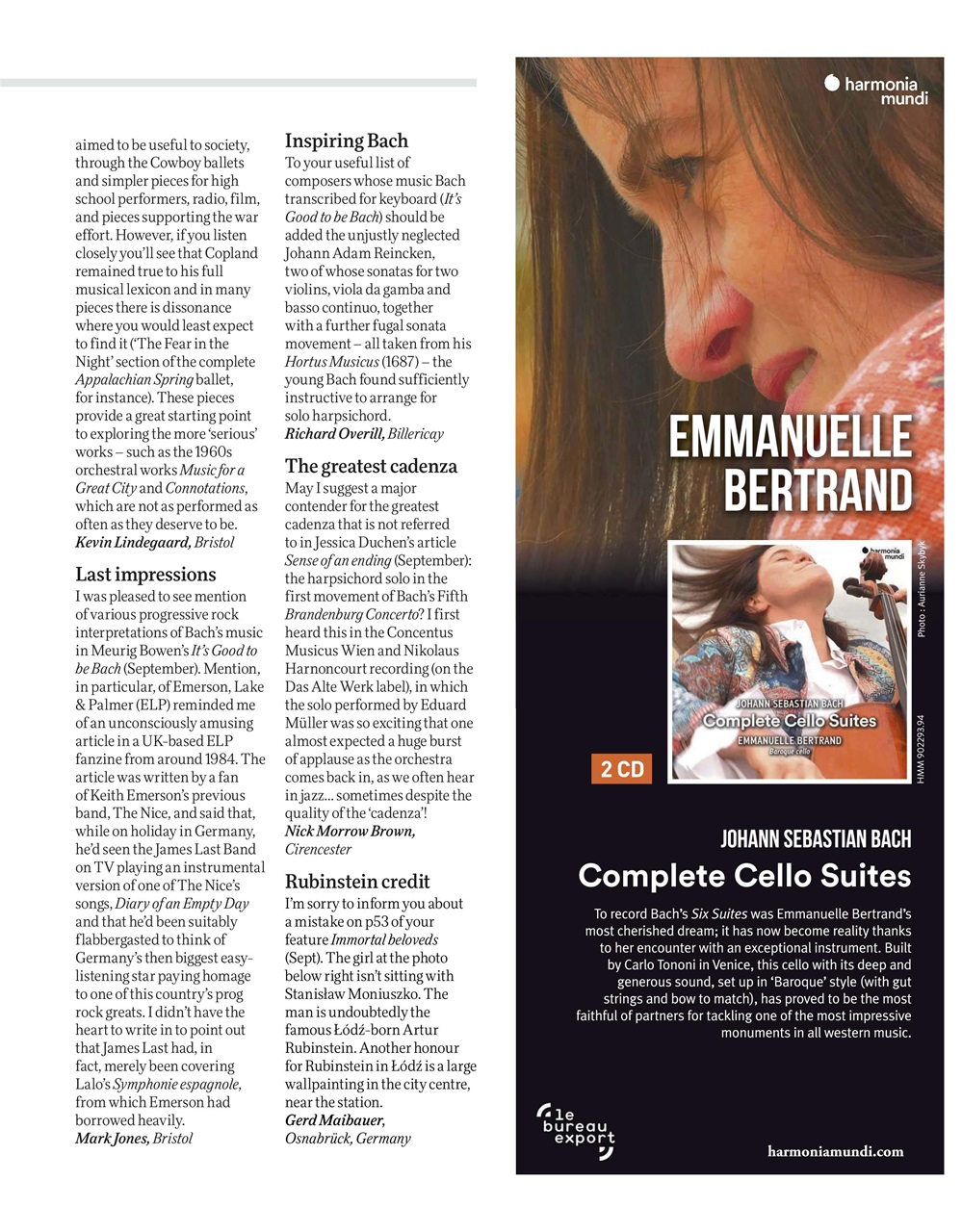 BBC Music Magazine Preview Pages