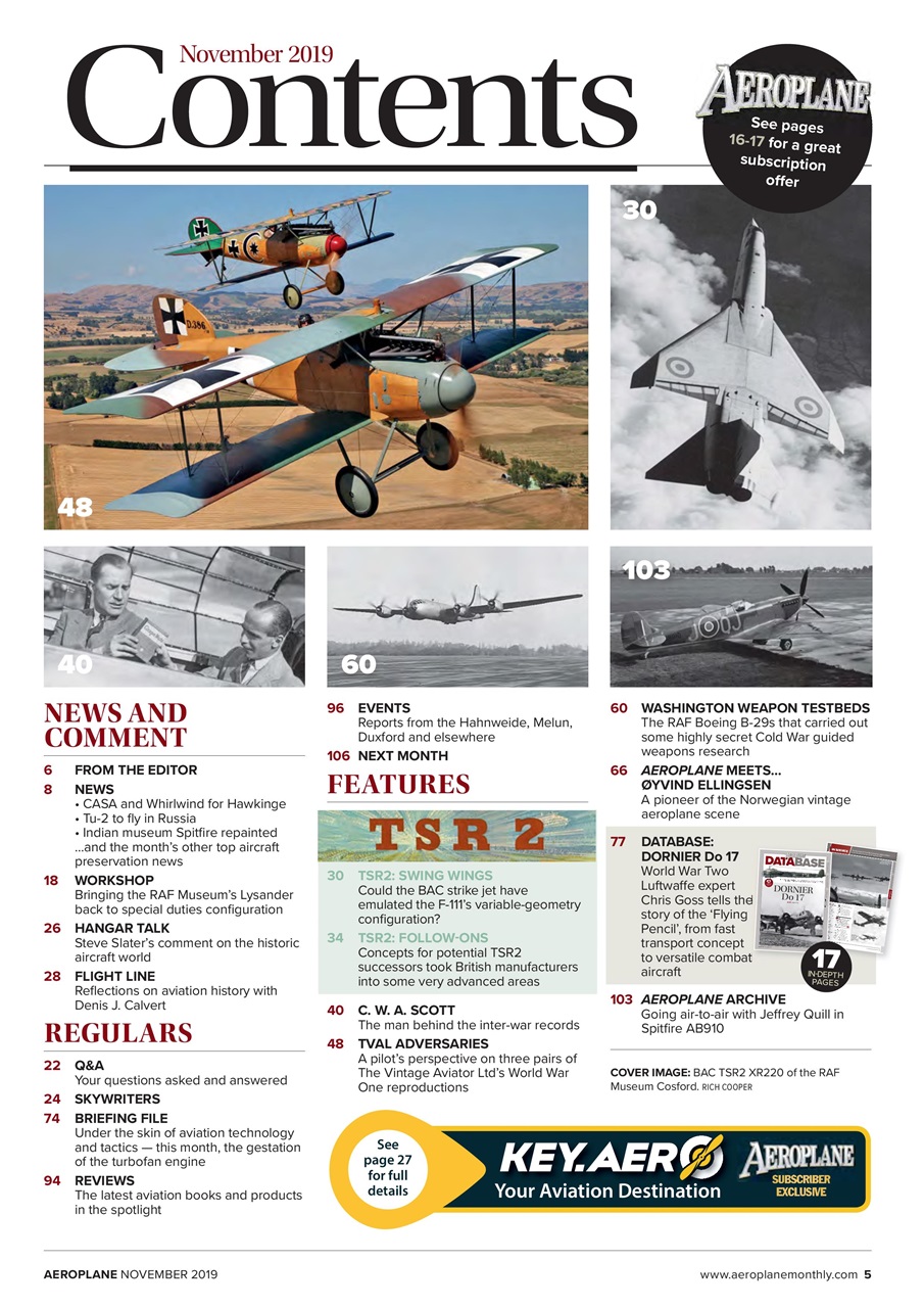Aeroplane Preview Pages