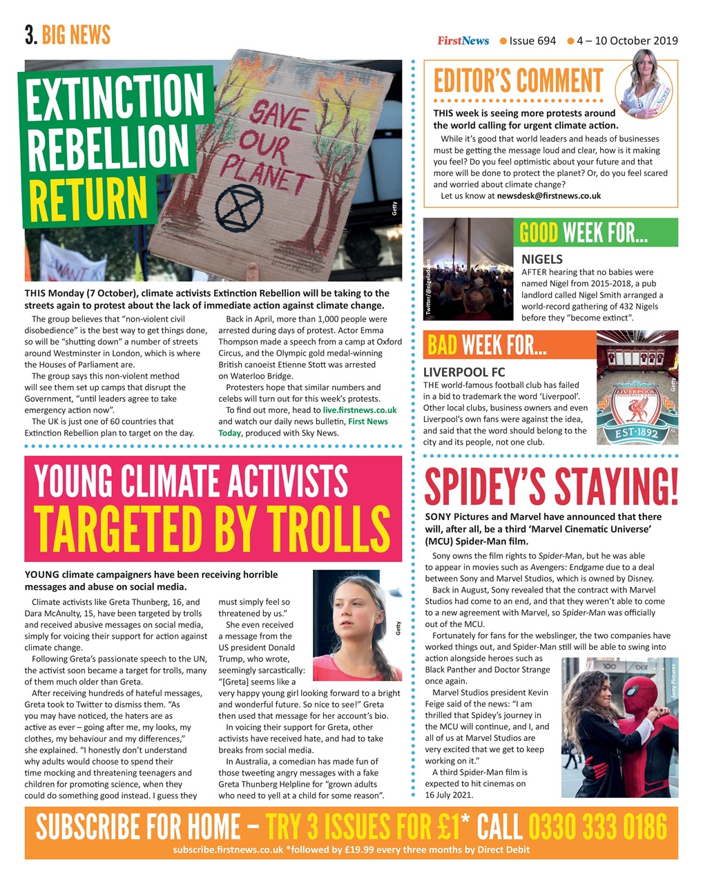 First News Preview Pages