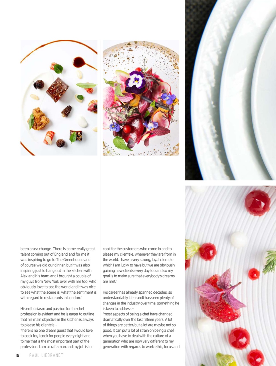 Chef & Restaurant USA Magazine Preview Pages