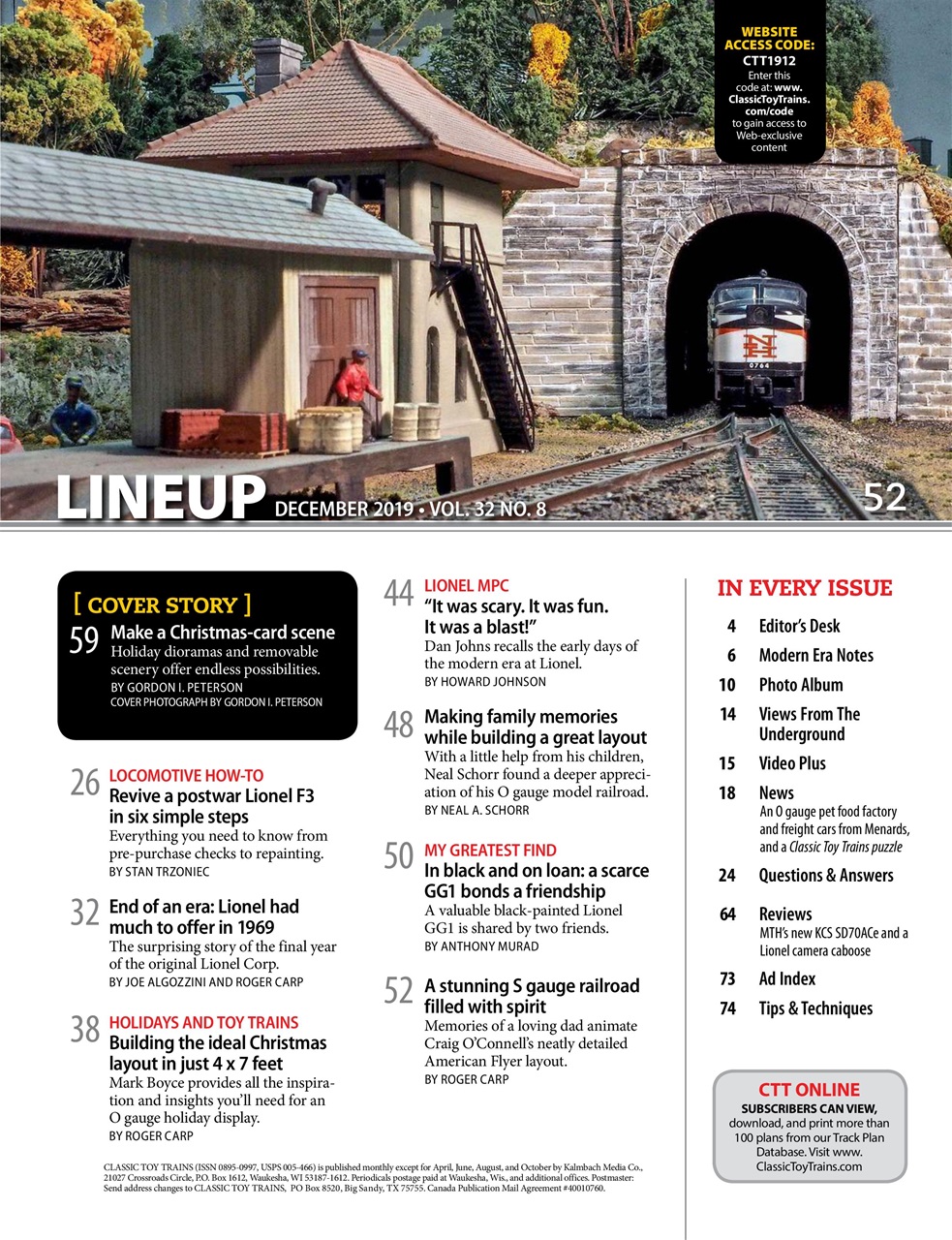 Classic Toy Trains Preview Pages