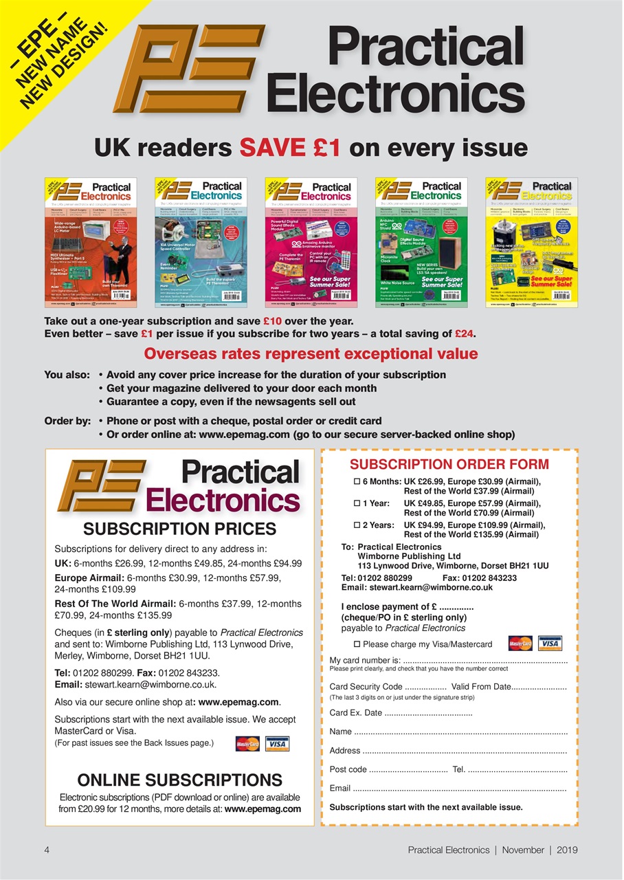 Practical Electronics Preview Pages