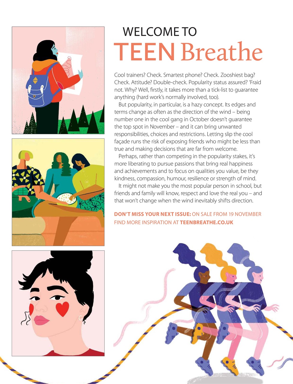 Teen Breathe Preview Pages