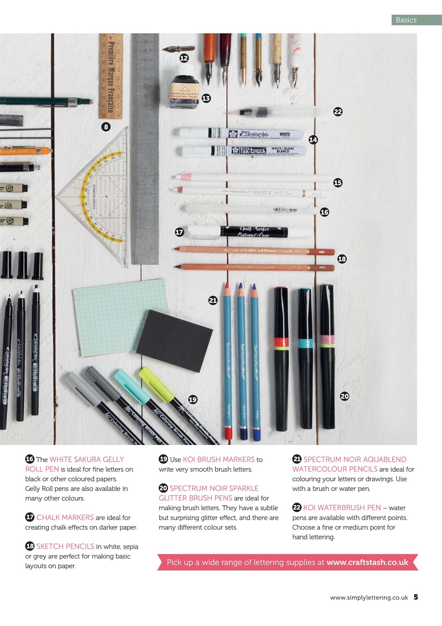 Simply Lettering Preview Pages