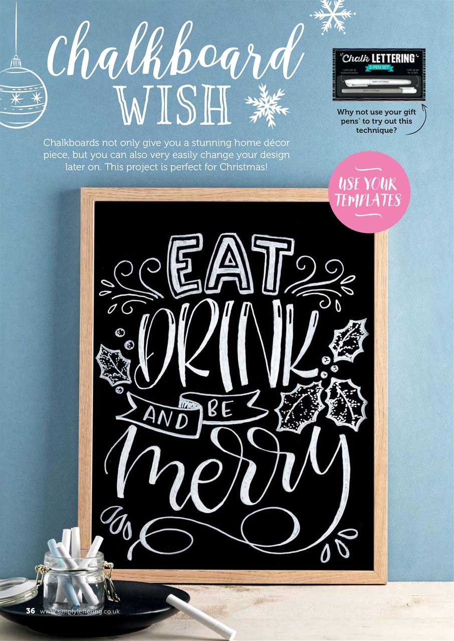 Simply Lettering Preview Pages