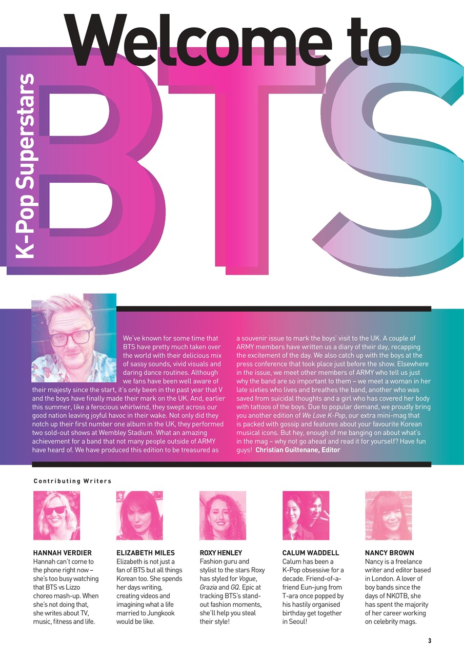 K-Pop Superstars Preview Pages