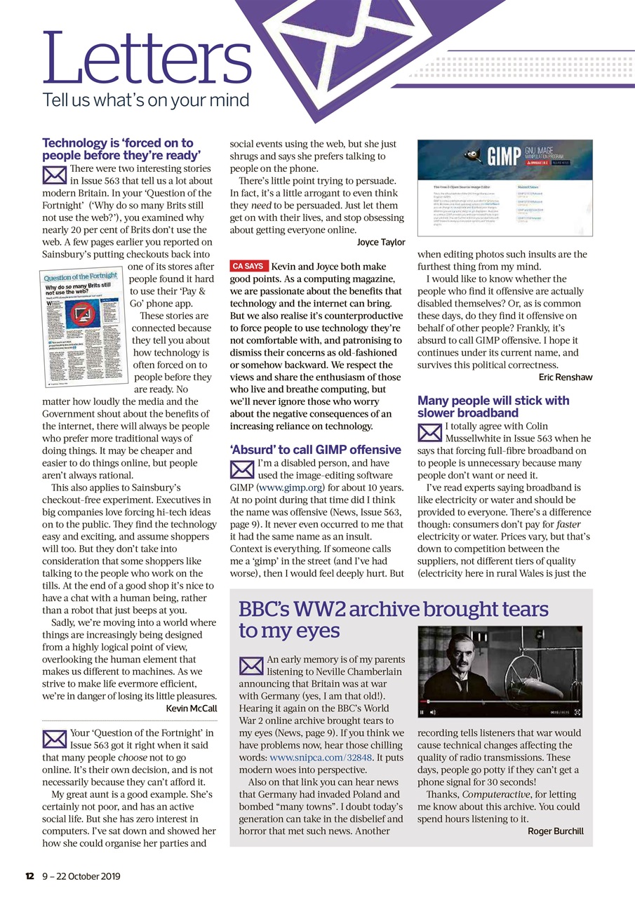 Computer Active Preview Pages