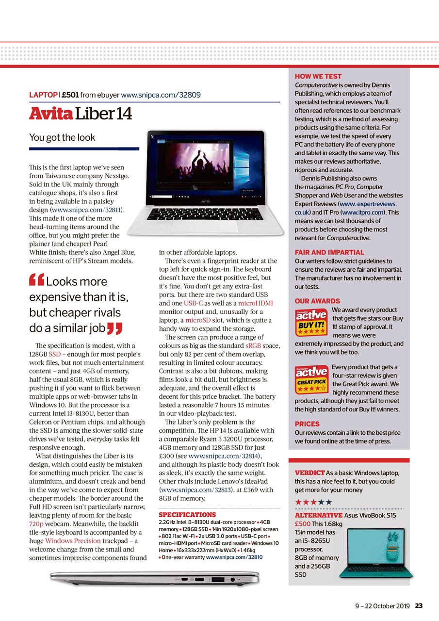 Computer Active Preview Pages