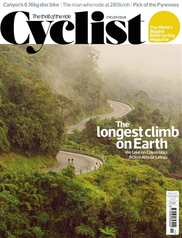 Cyclist issue November 2019