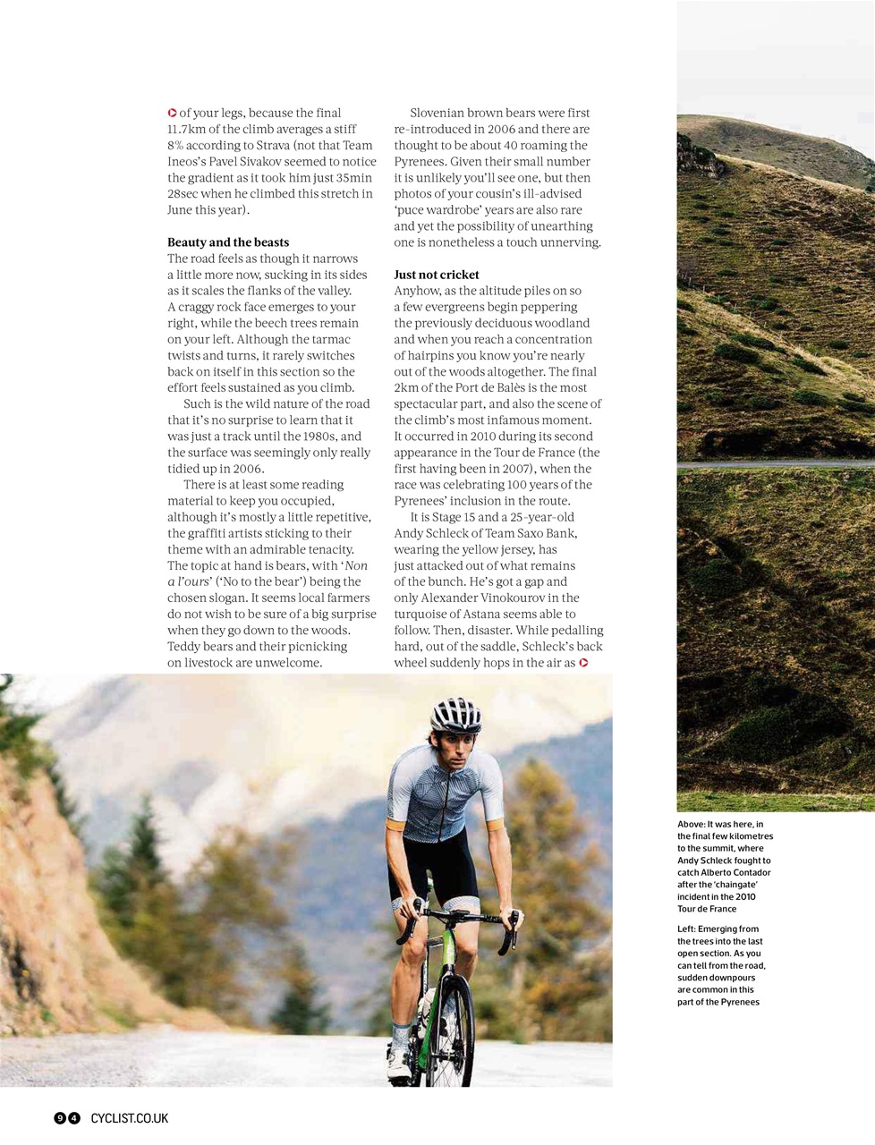 Cyclist Preview Pages