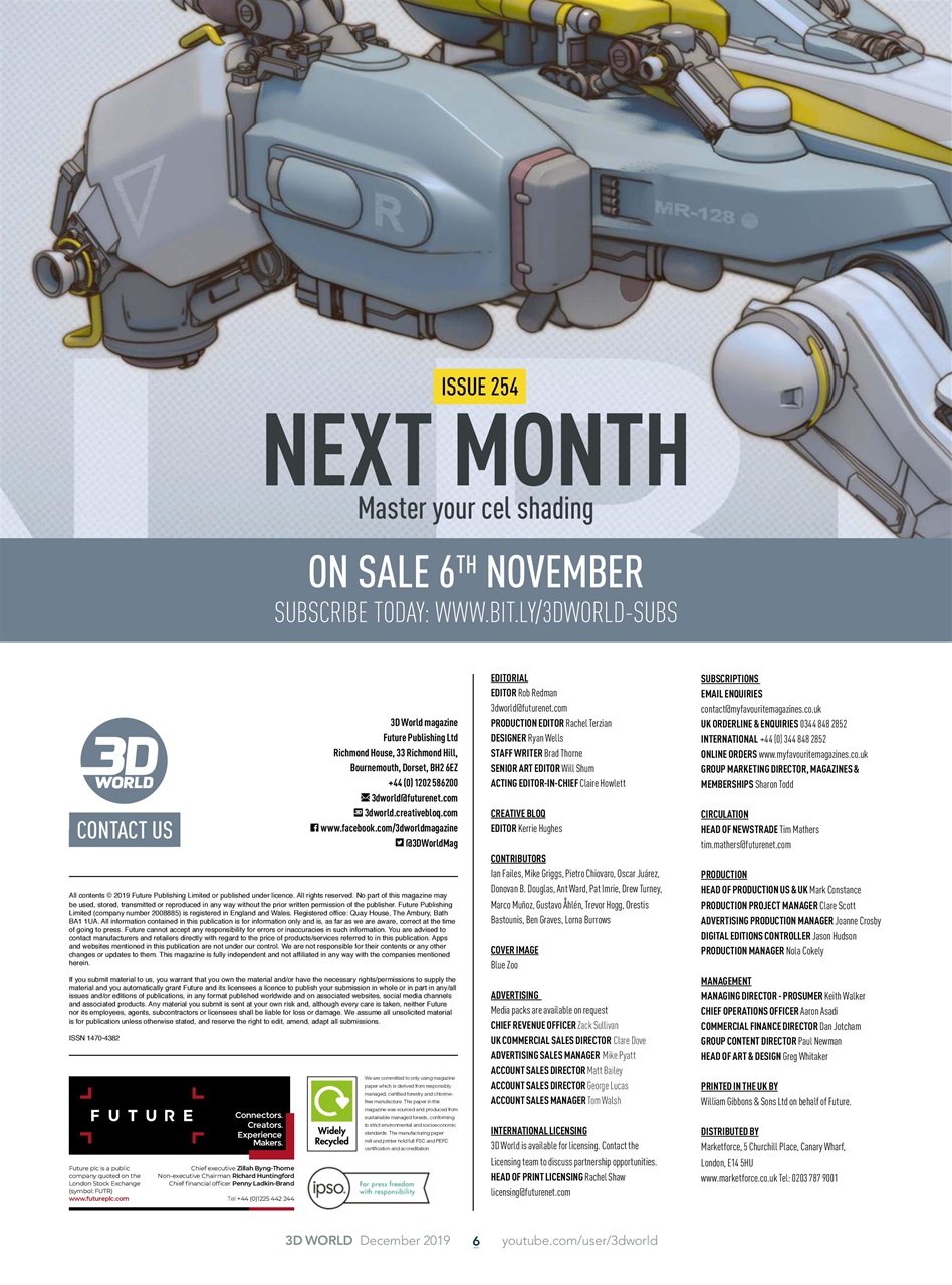 3D World Preview Pages