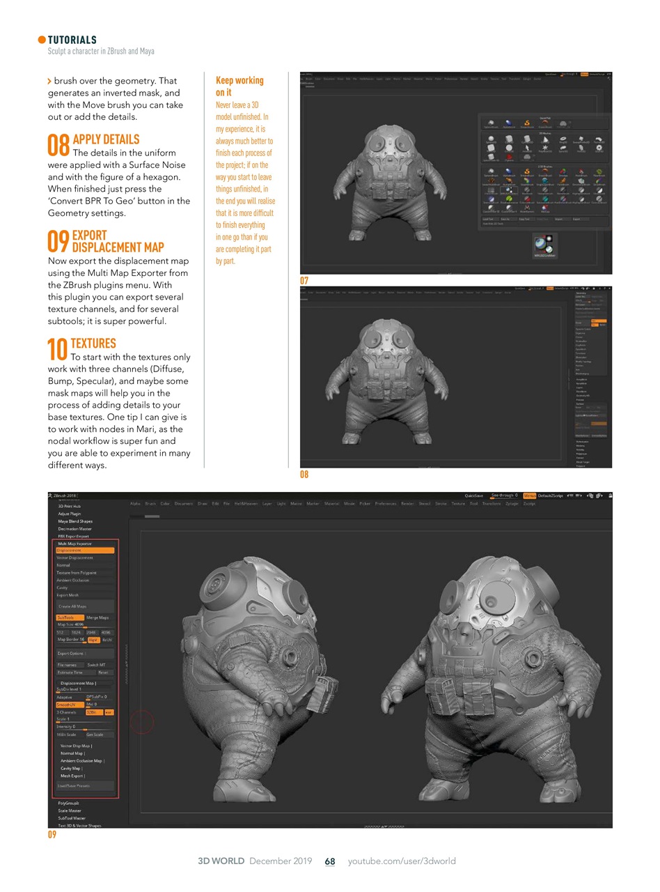3D World Preview Pages