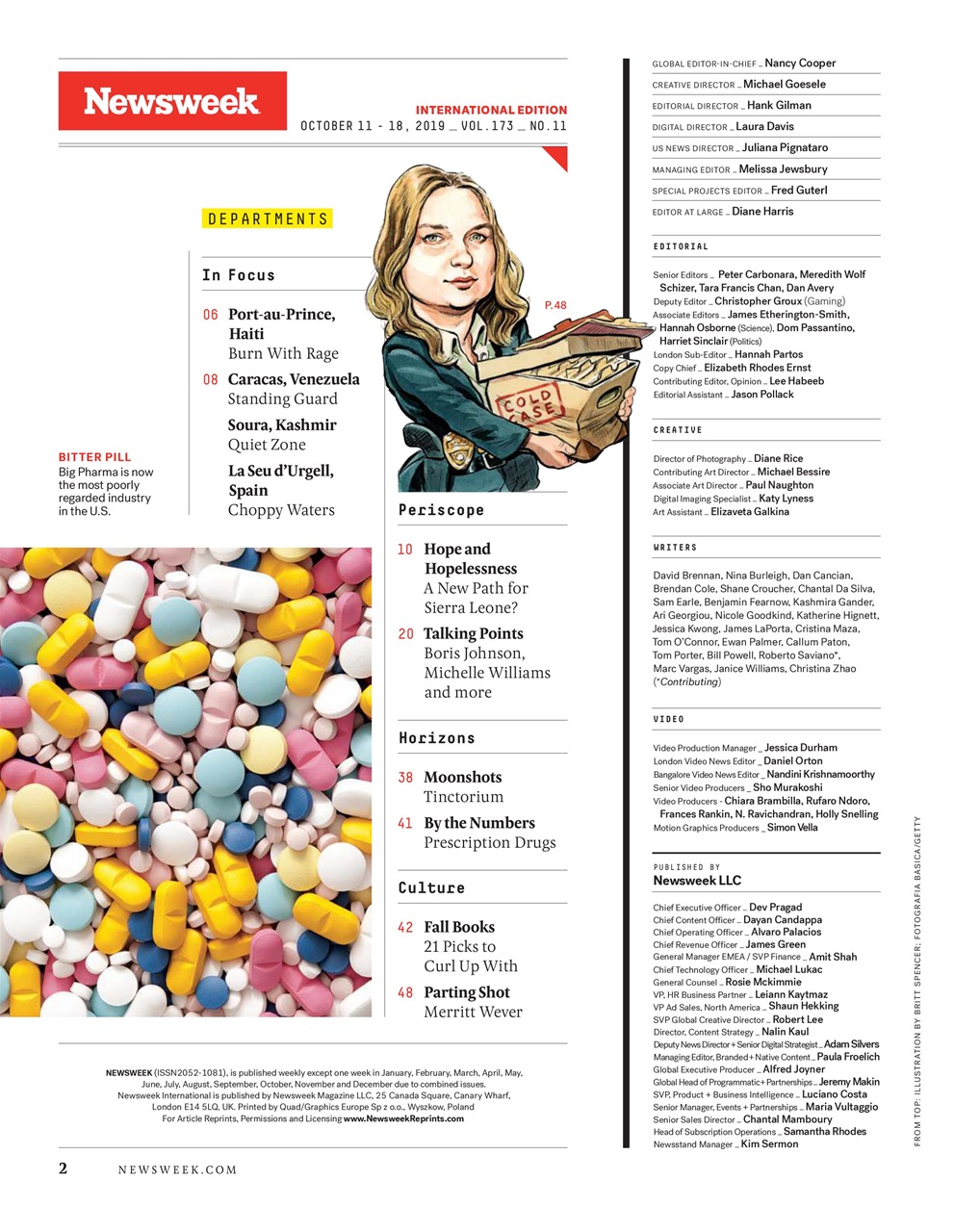 Newsweek International Preview Pages