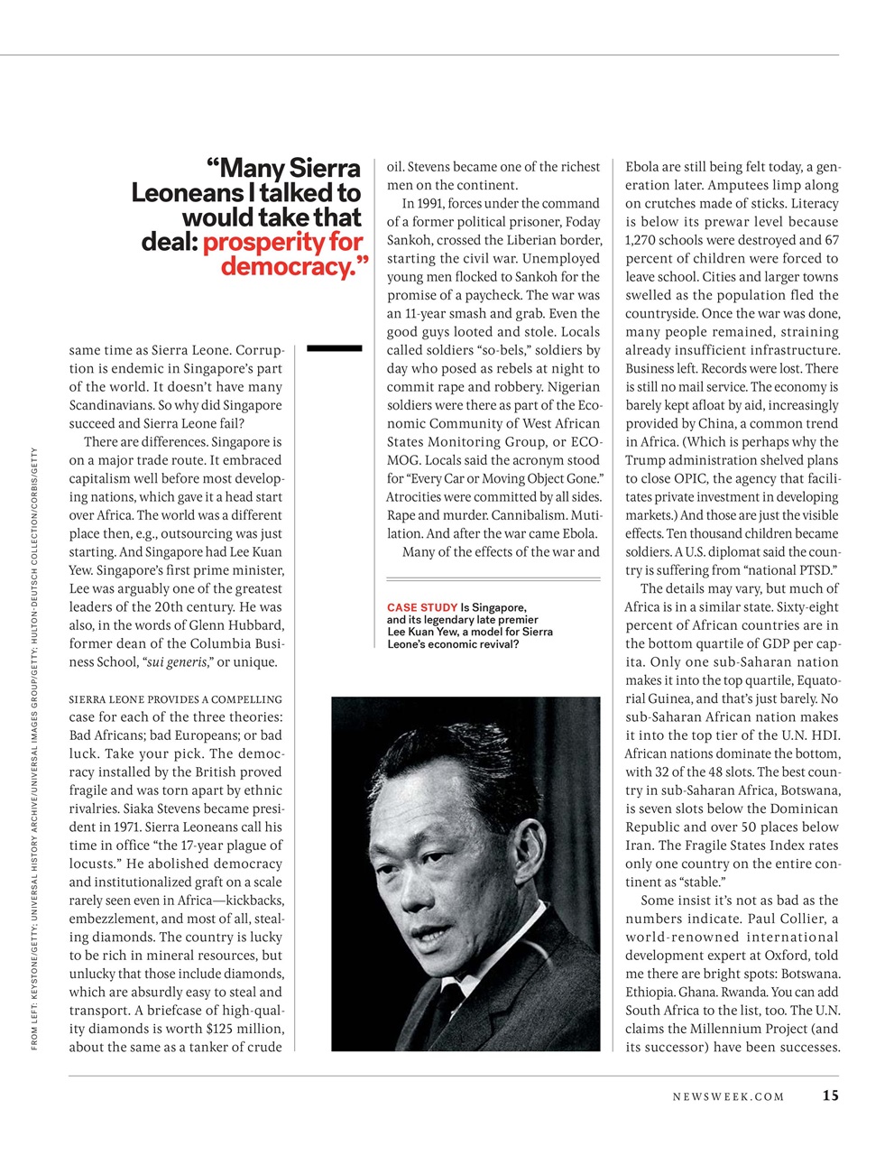 Newsweek International Preview Pages