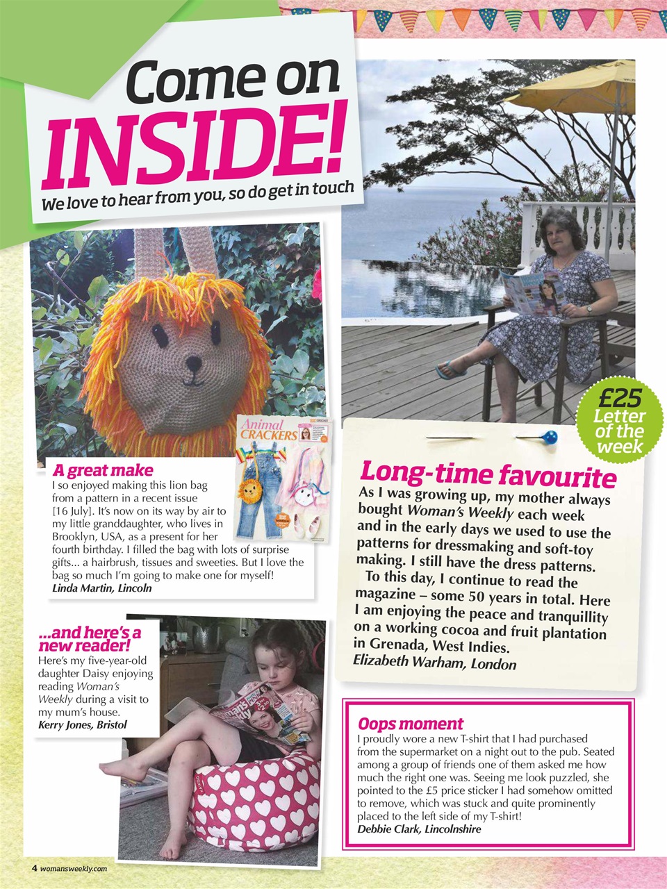 Woman's Weekly Preview Pages
