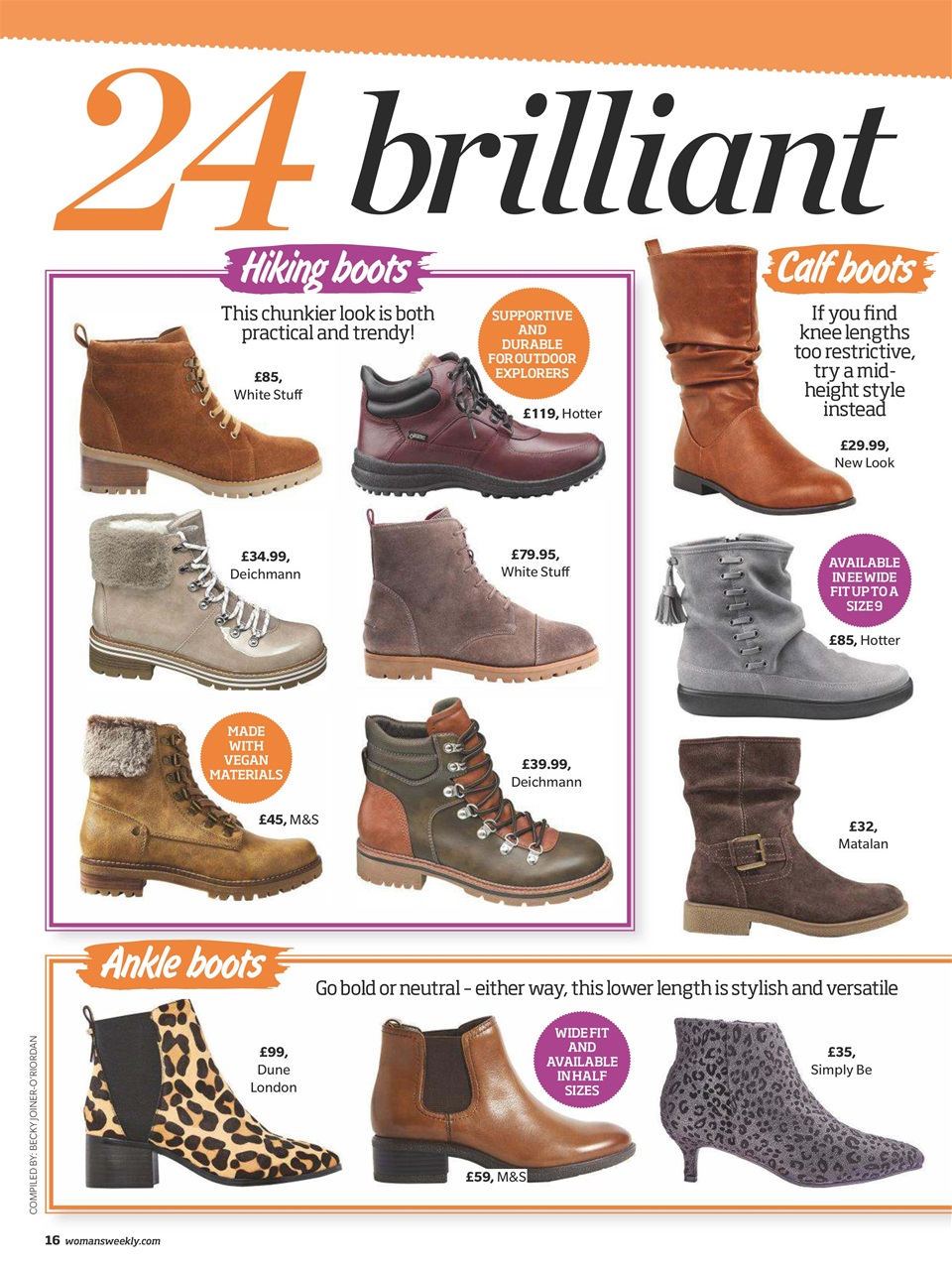 Woman's Weekly Preview Pages