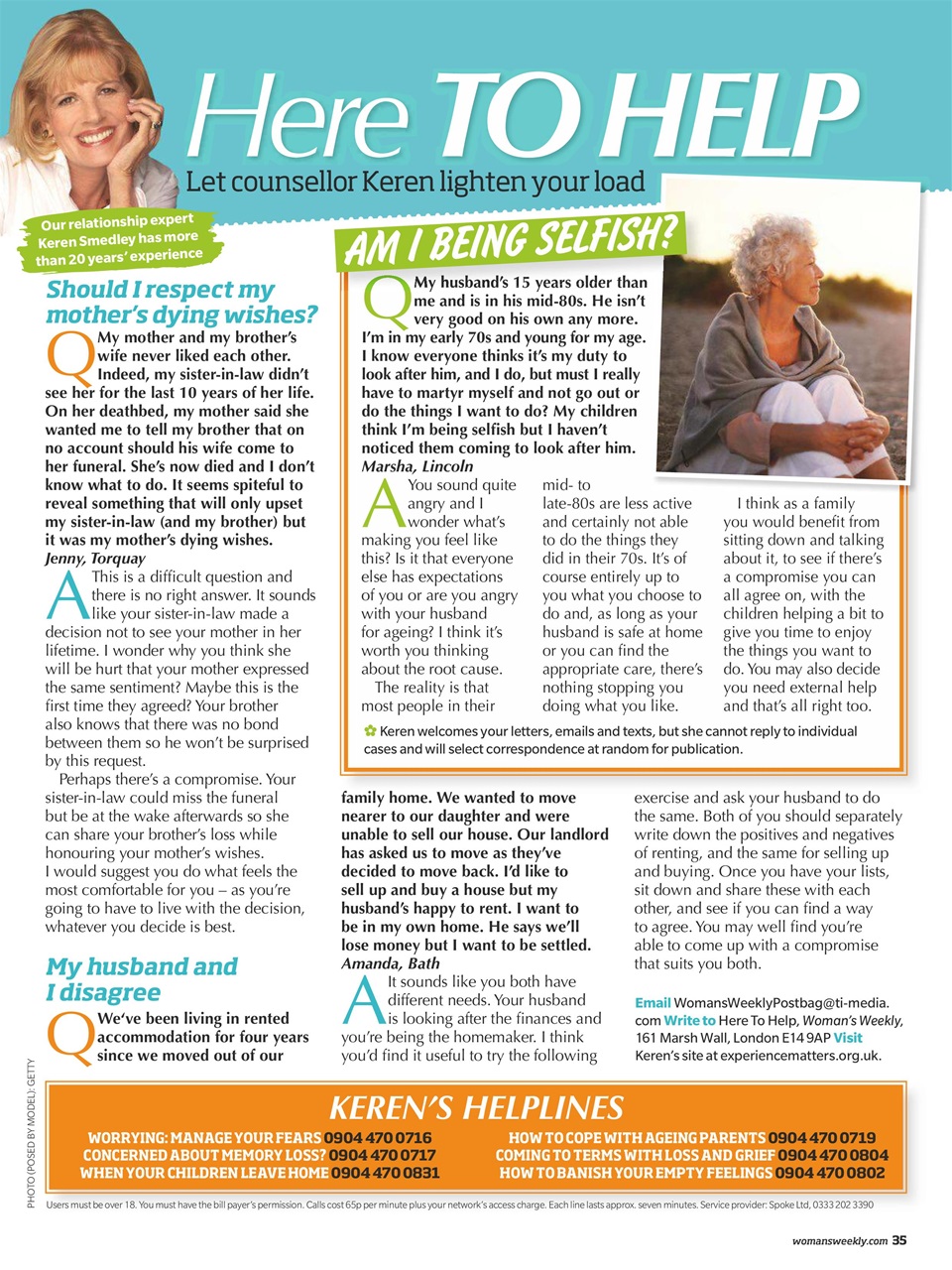 Woman's Weekly Preview Pages