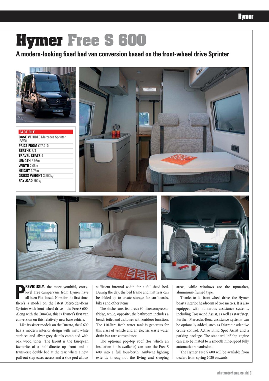 What Motorhome magazine Preview Pages