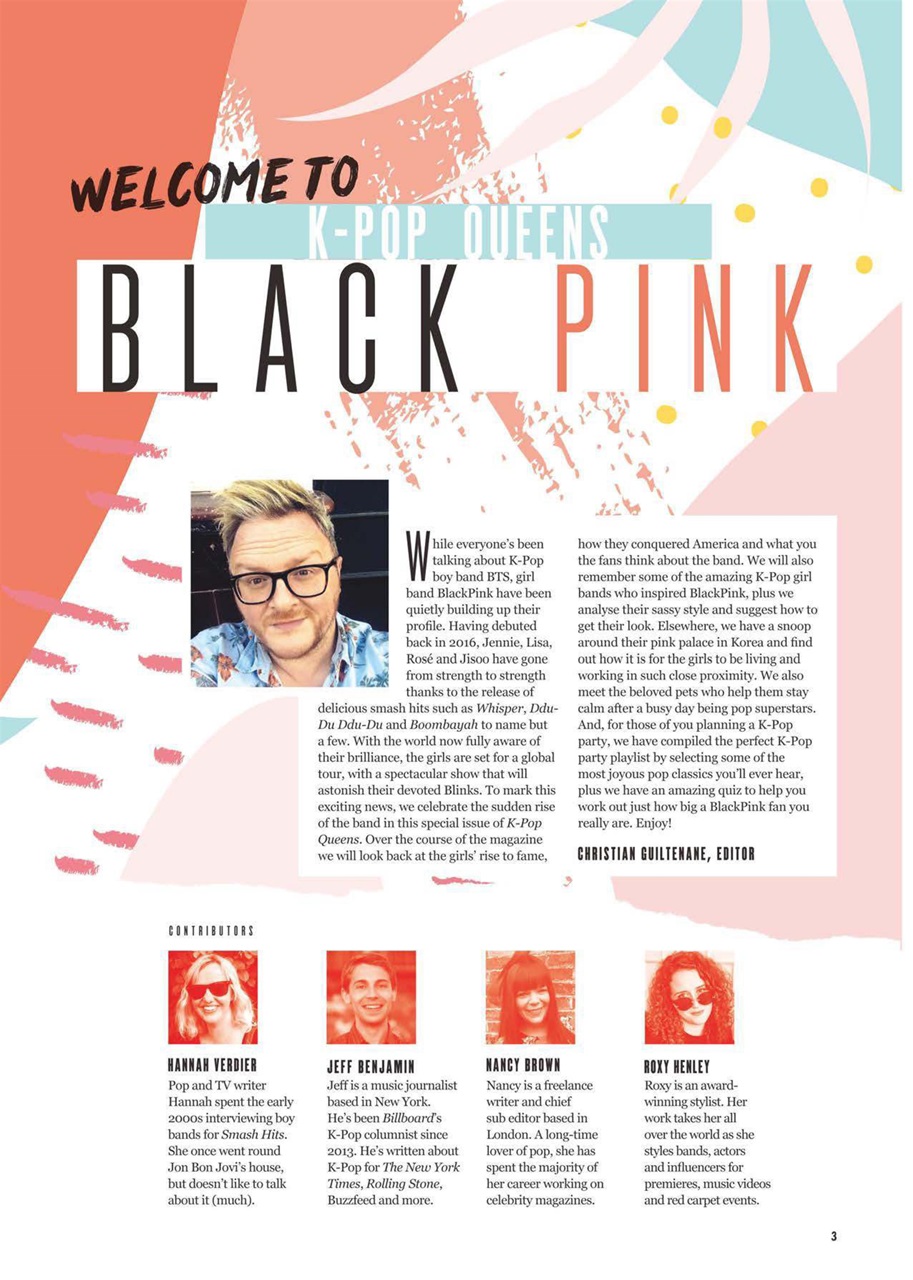 K-Pop Superstars Preview Pages