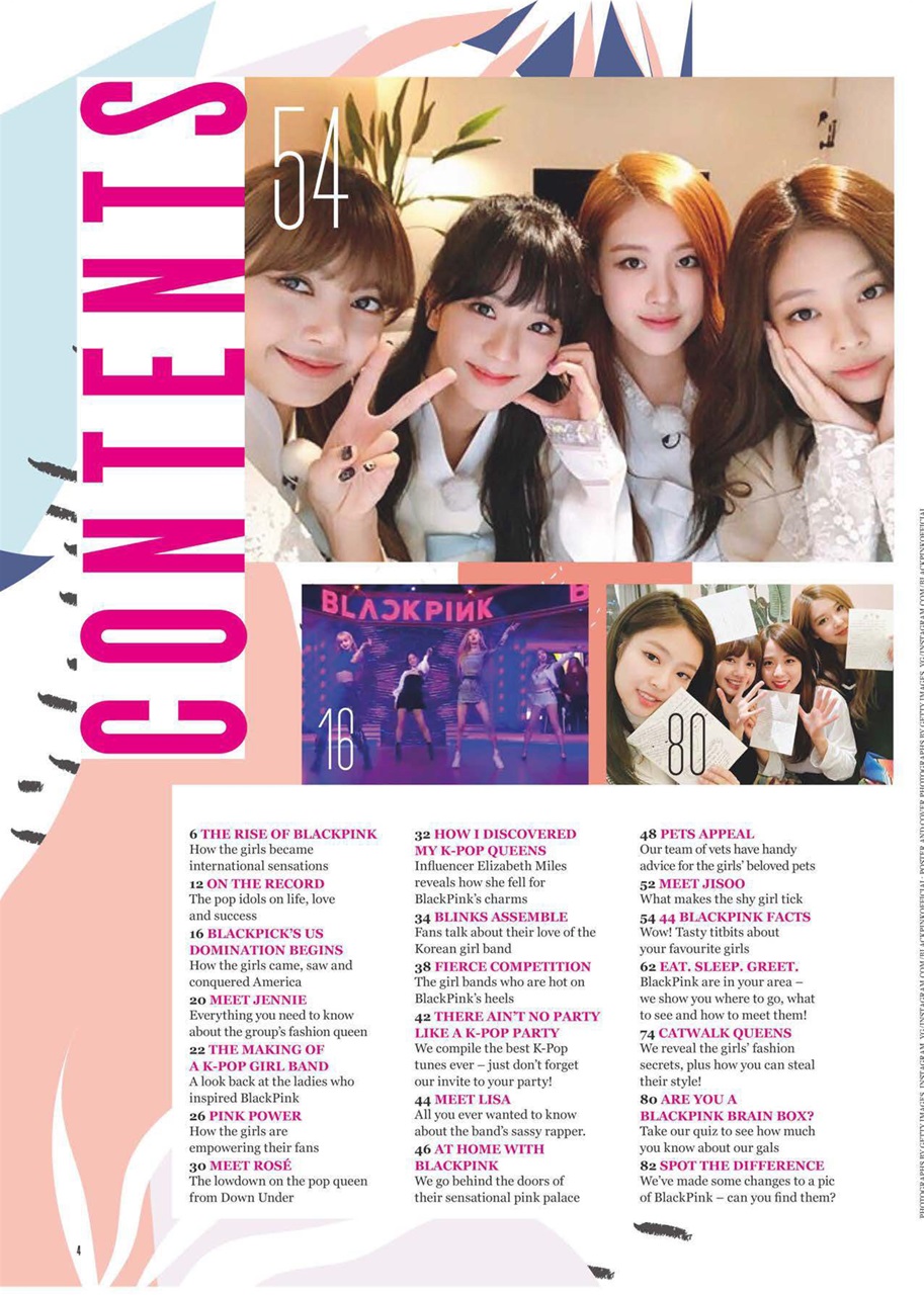 K-Pop Superstars Preview Pages
