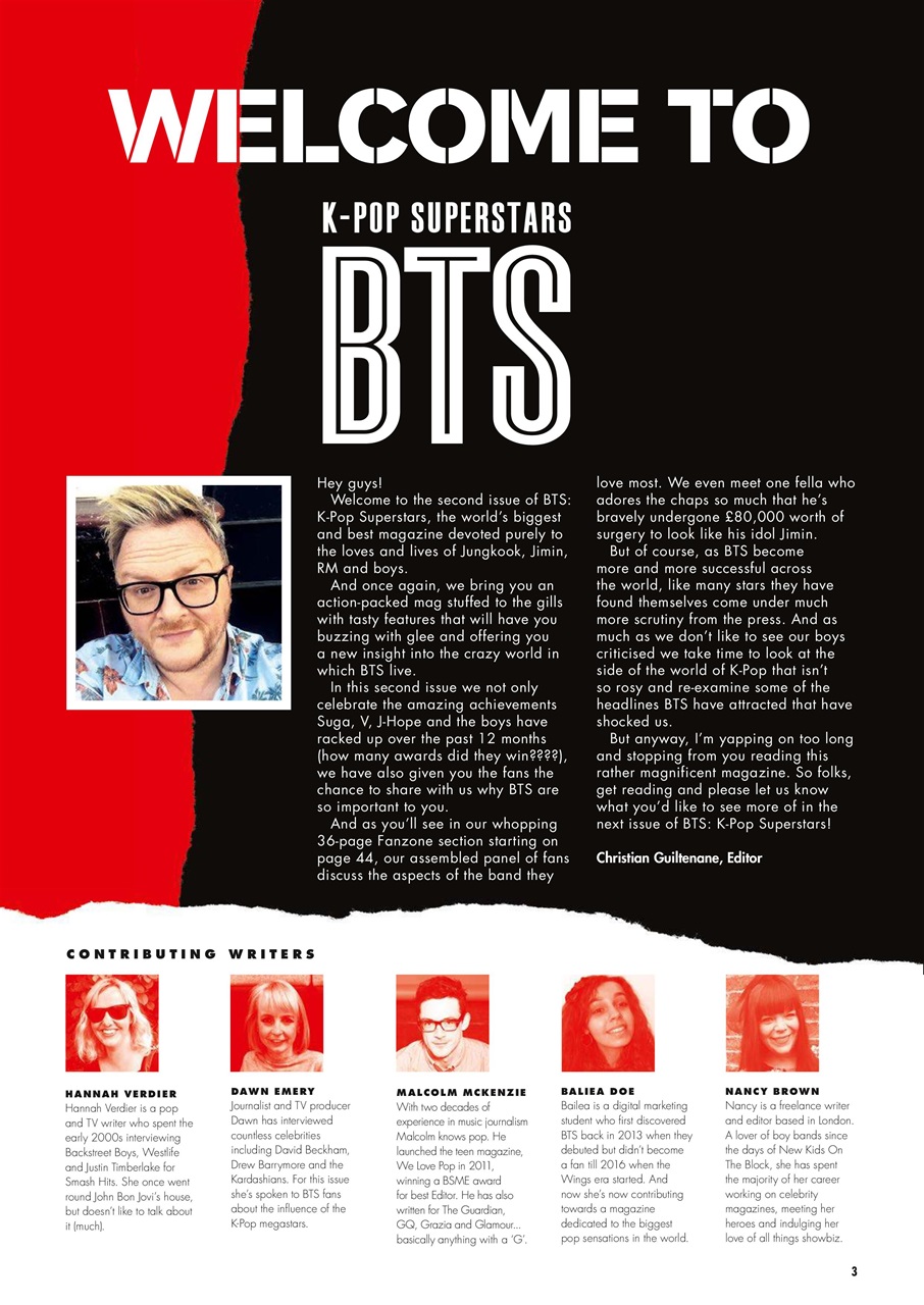 K-Pop Superstars Preview Pages