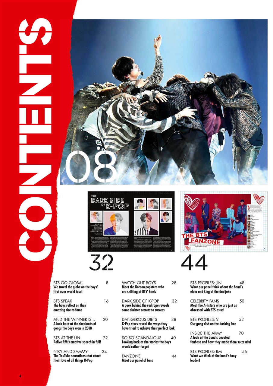 K-Pop Superstars Preview Pages