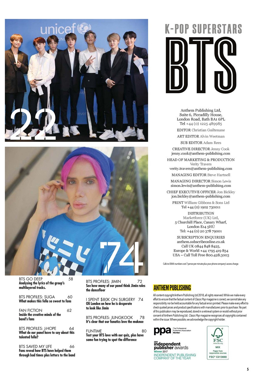 K-Pop Superstars Preview Pages