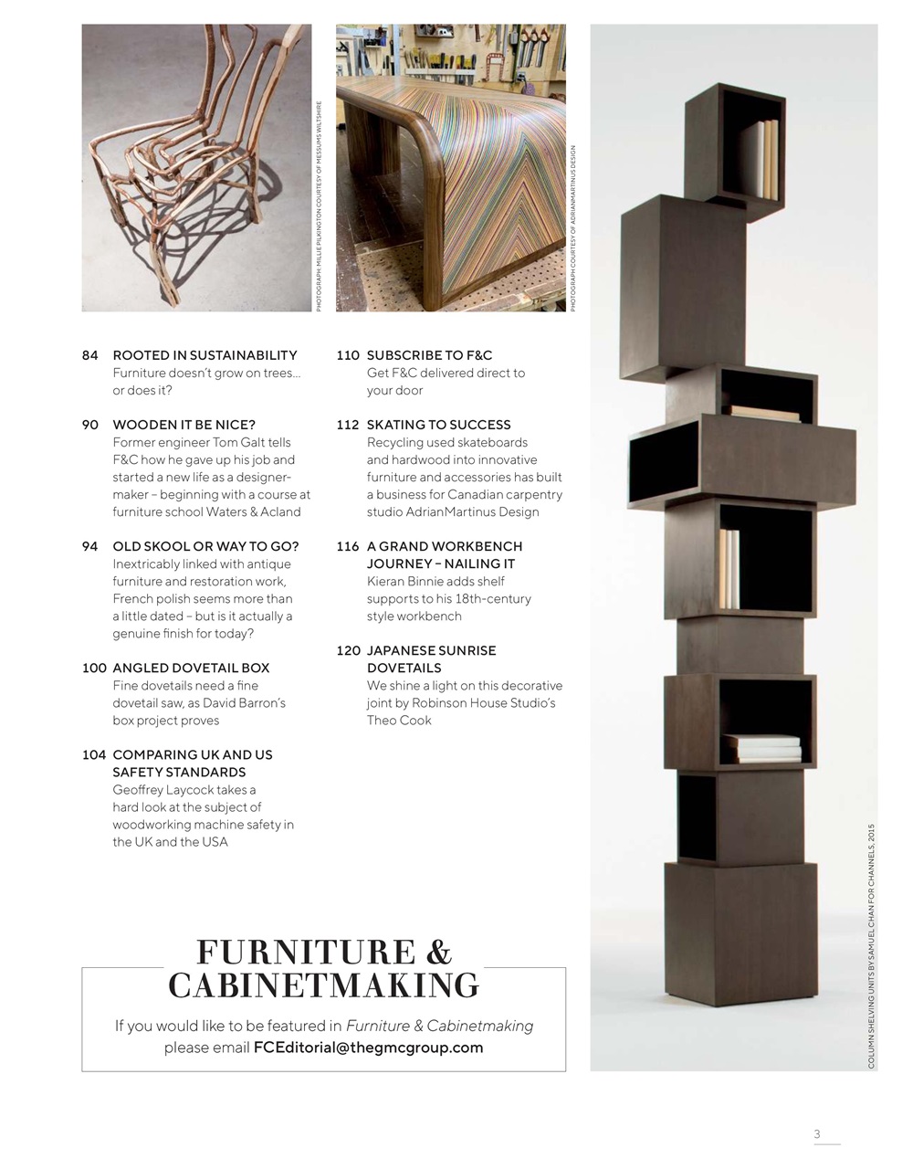 Furniture & Cabinetmaking Preview Pages