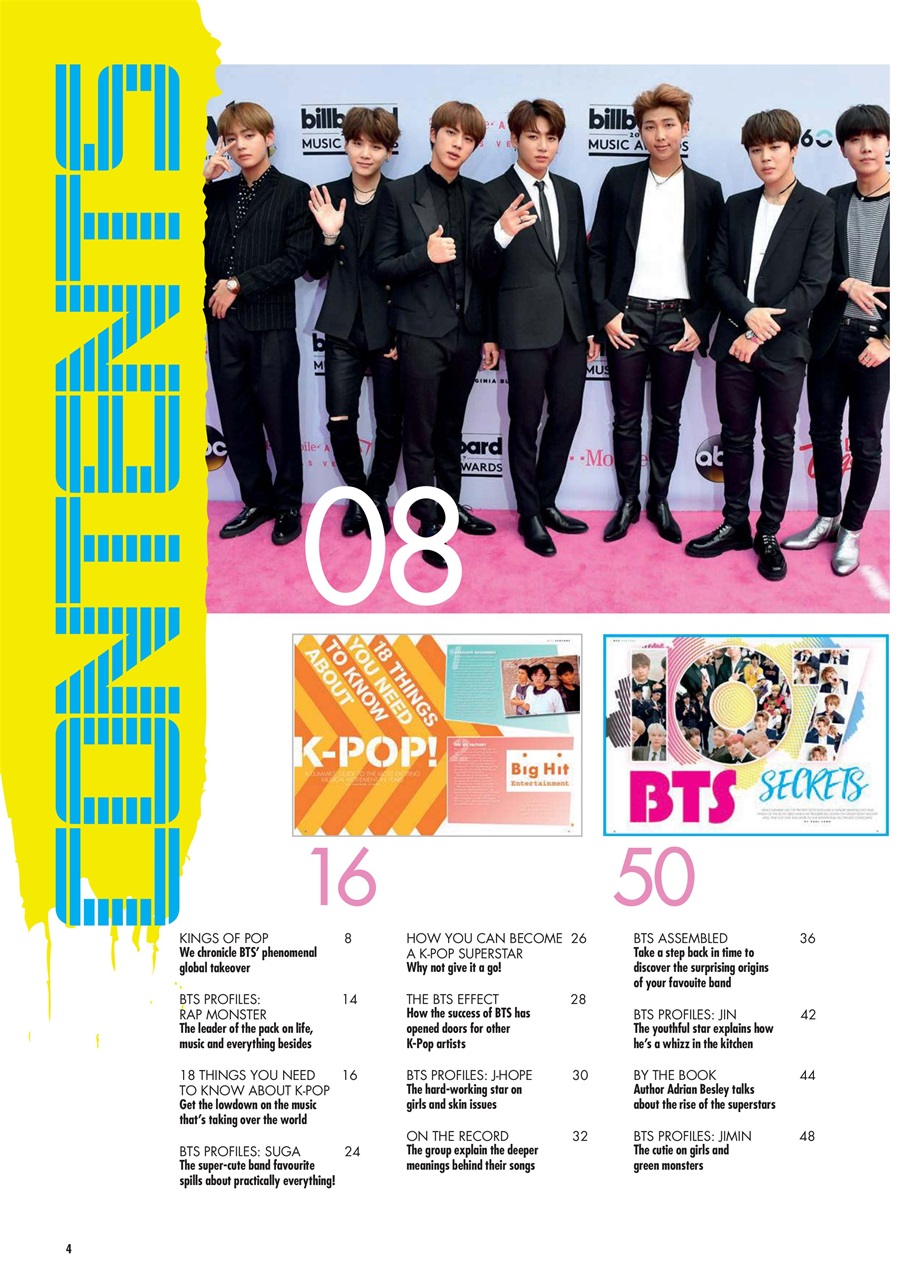 K-Pop Superstars Preview Pages
