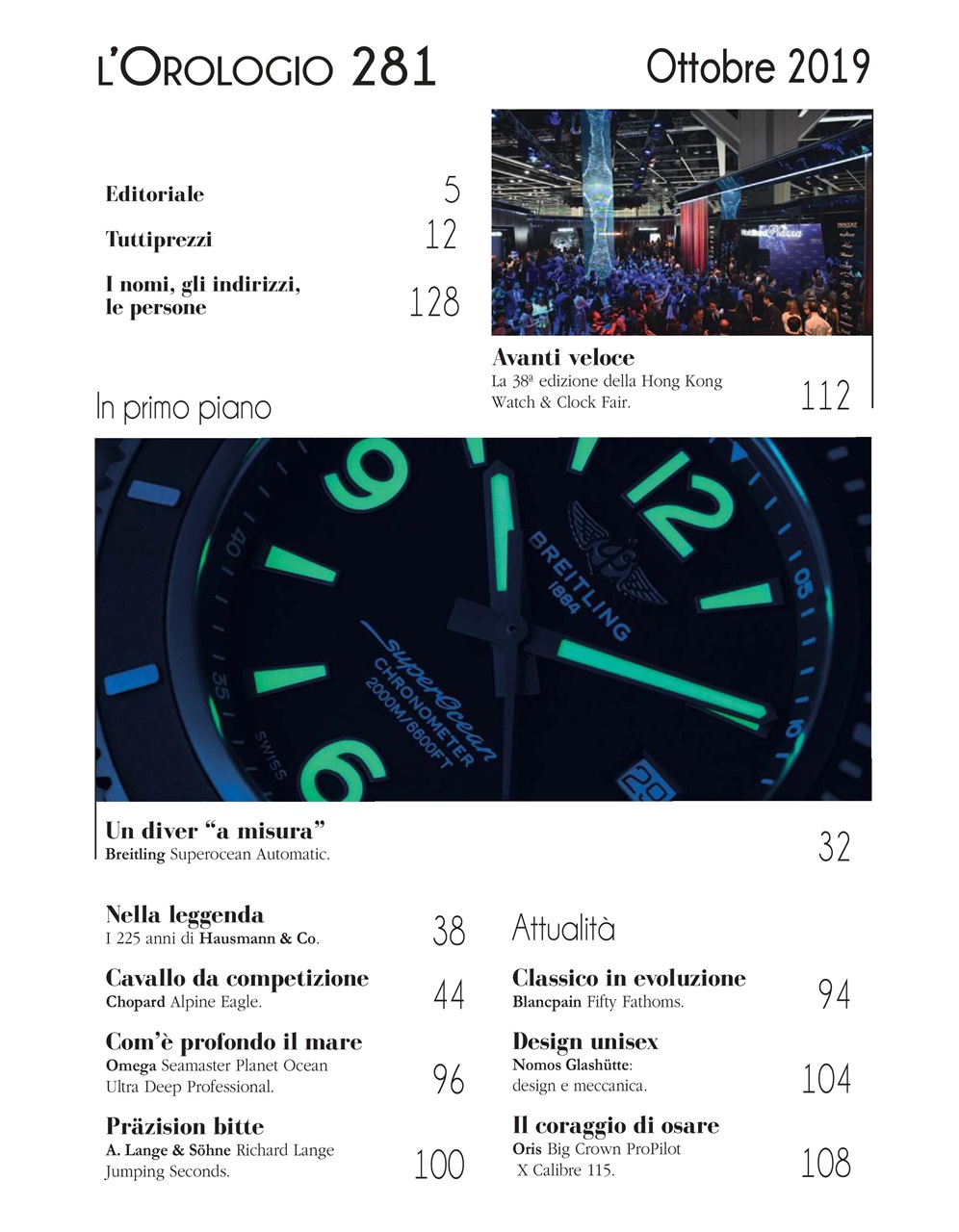 L'Orologio Preview Pages