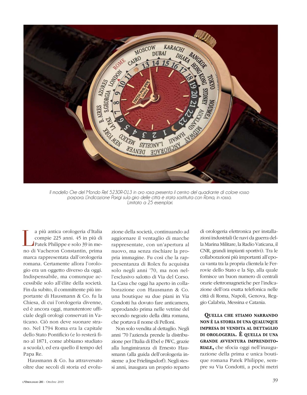 L'Orologio Preview Pages