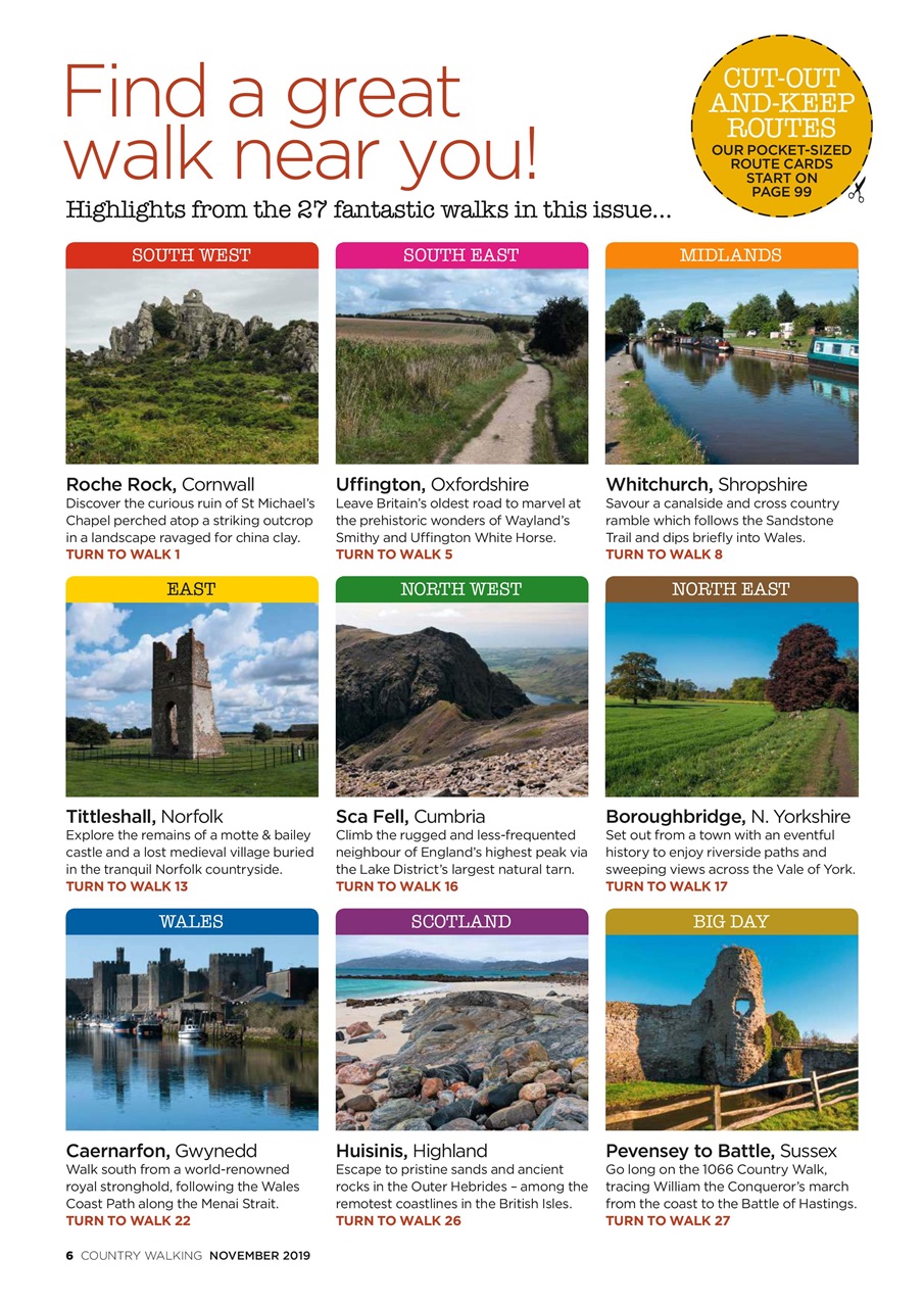 Country Walking Preview Pages