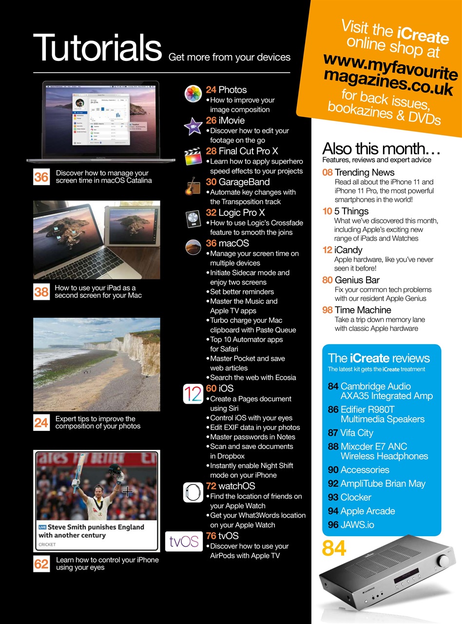 iCreate Preview Pages