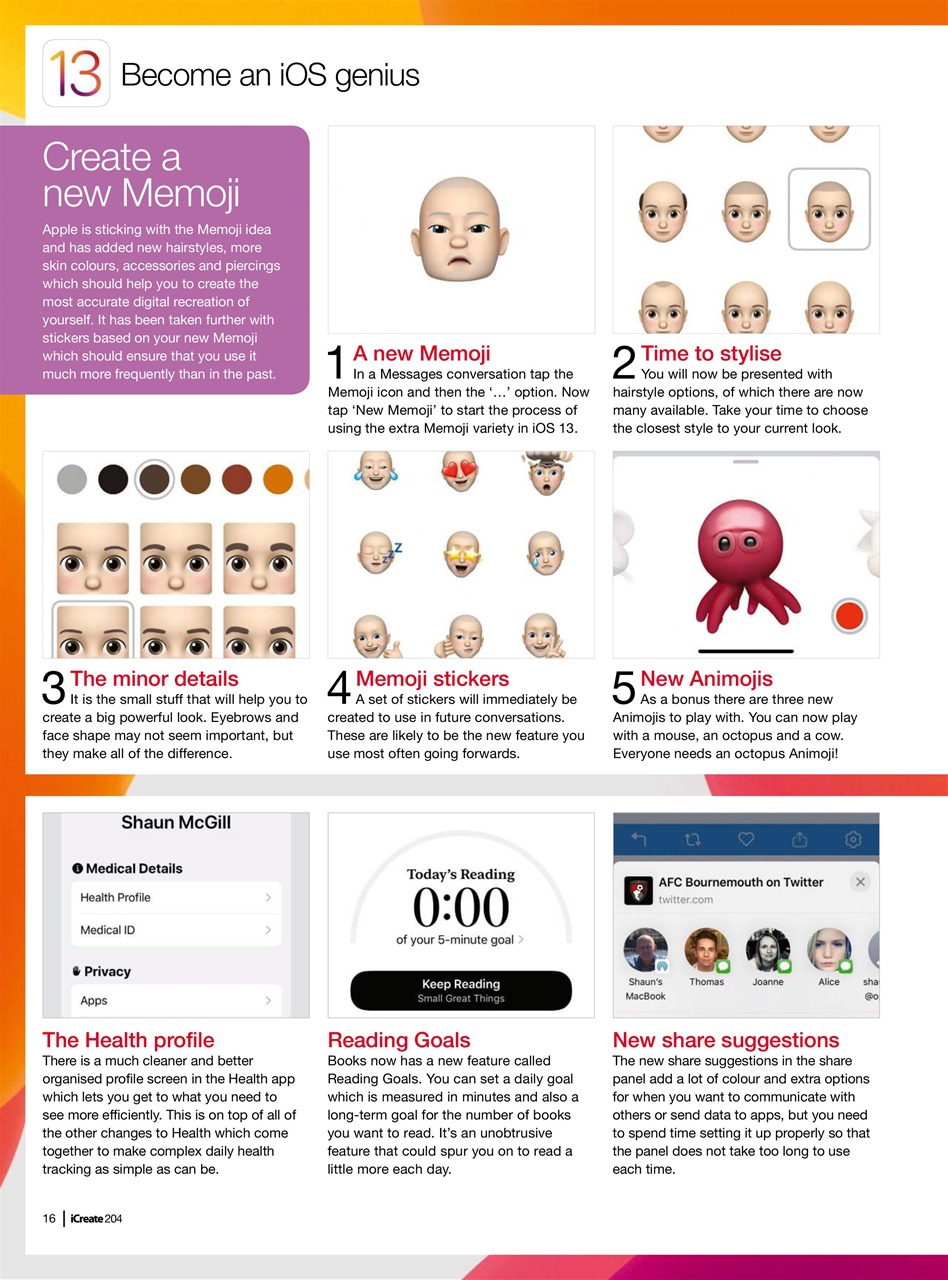 iCreate Preview Pages