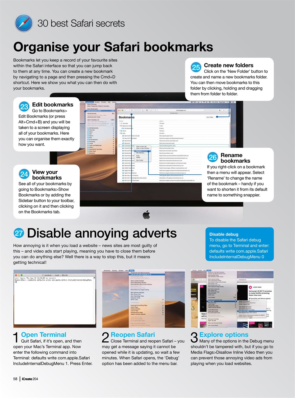 iCreate Preview Pages