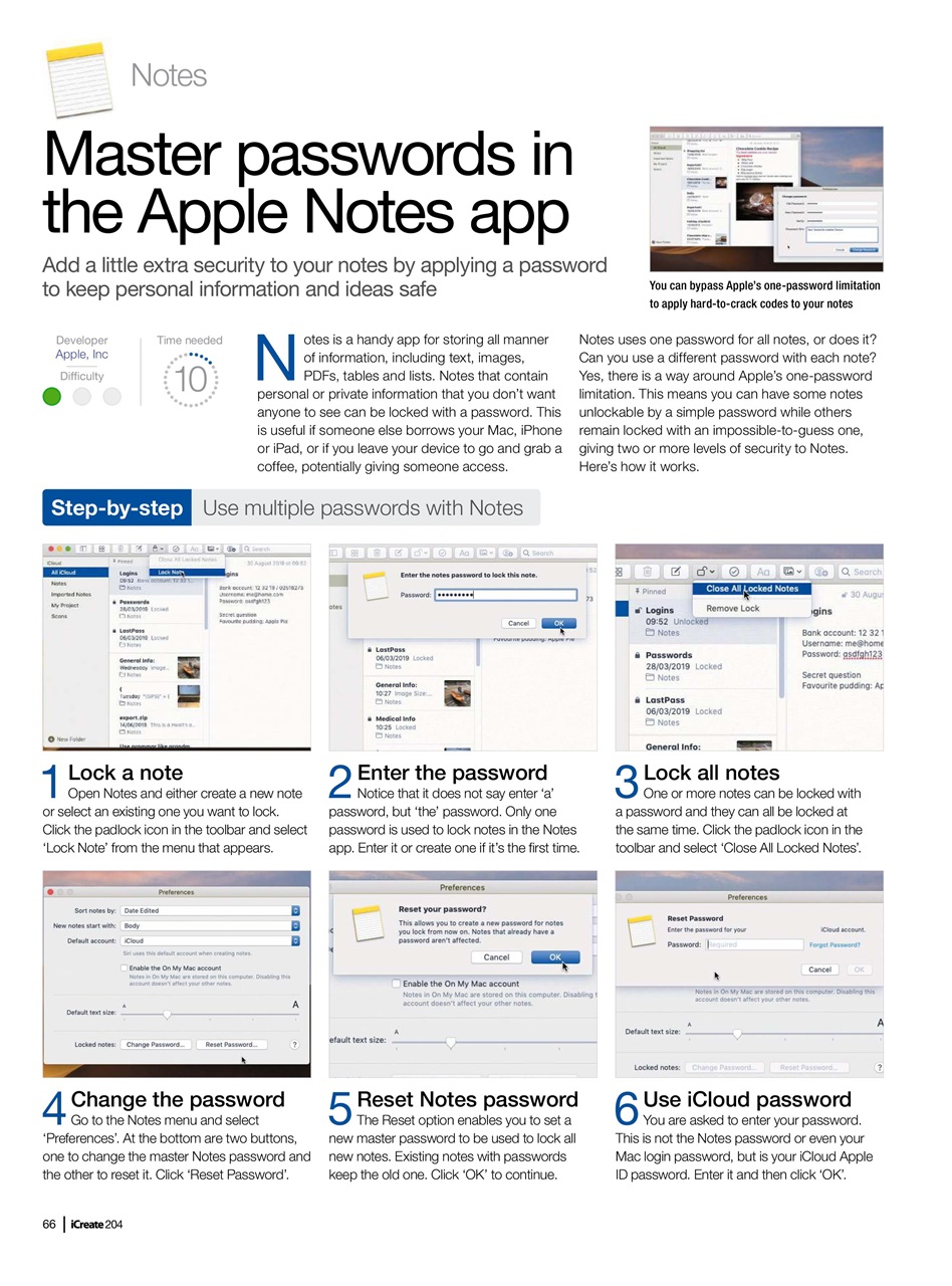 iCreate Preview Pages