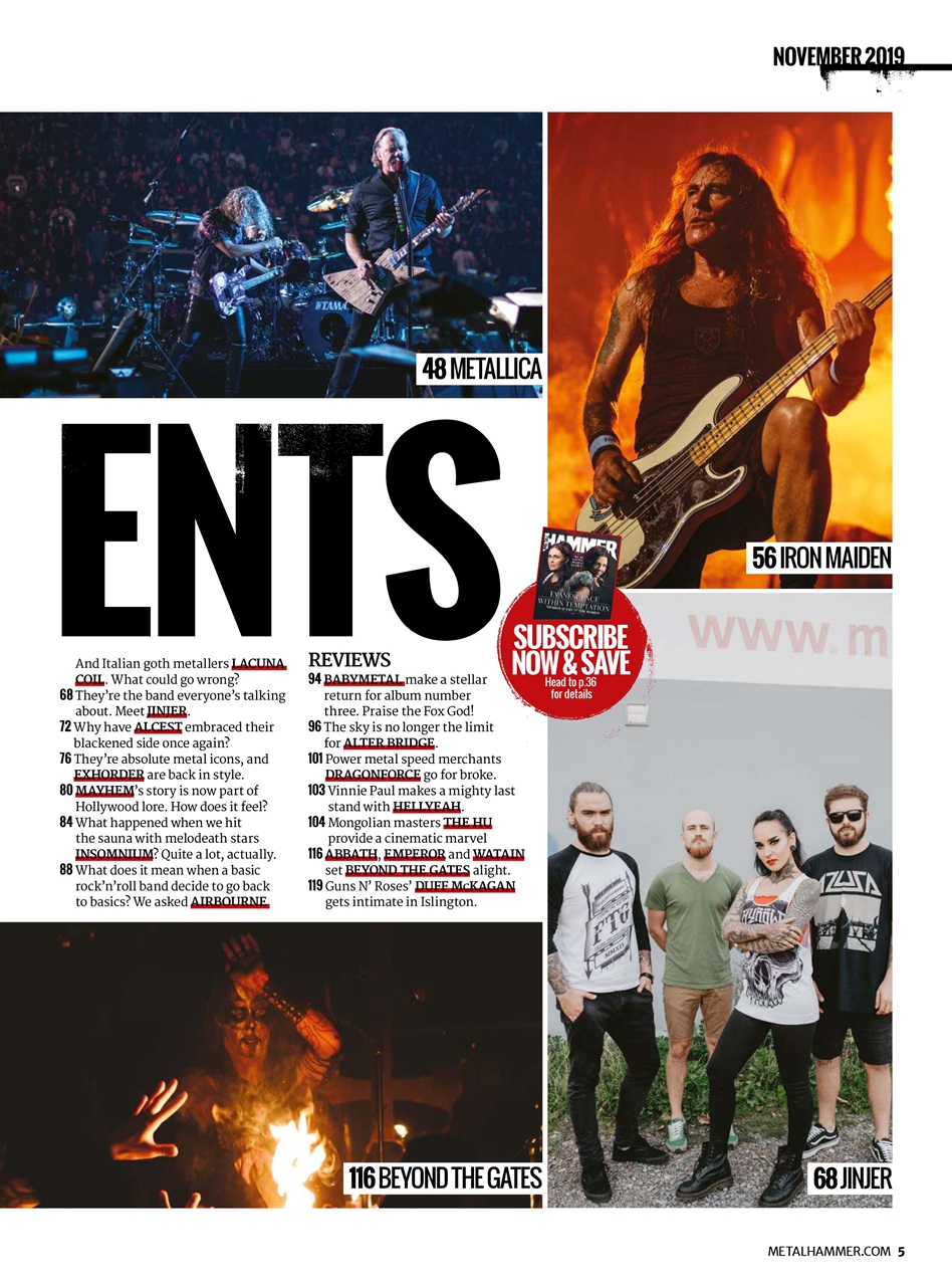 Metal Hammer Preview Pages