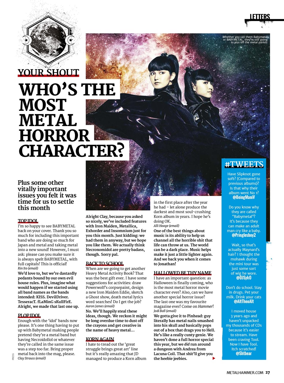 Metal Hammer Preview Pages