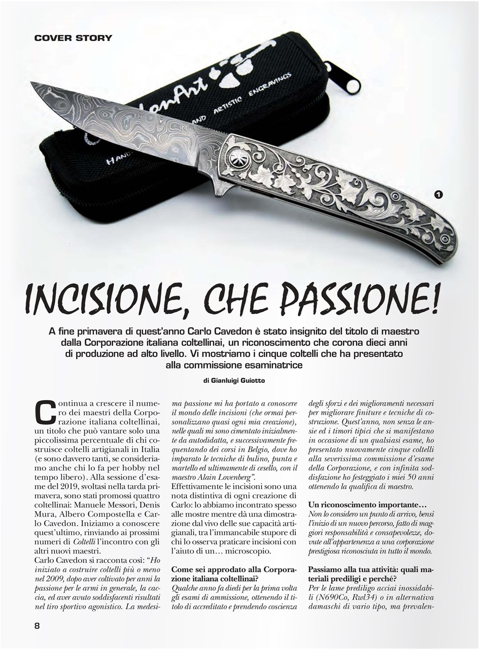 COLTELLI Preview Pages