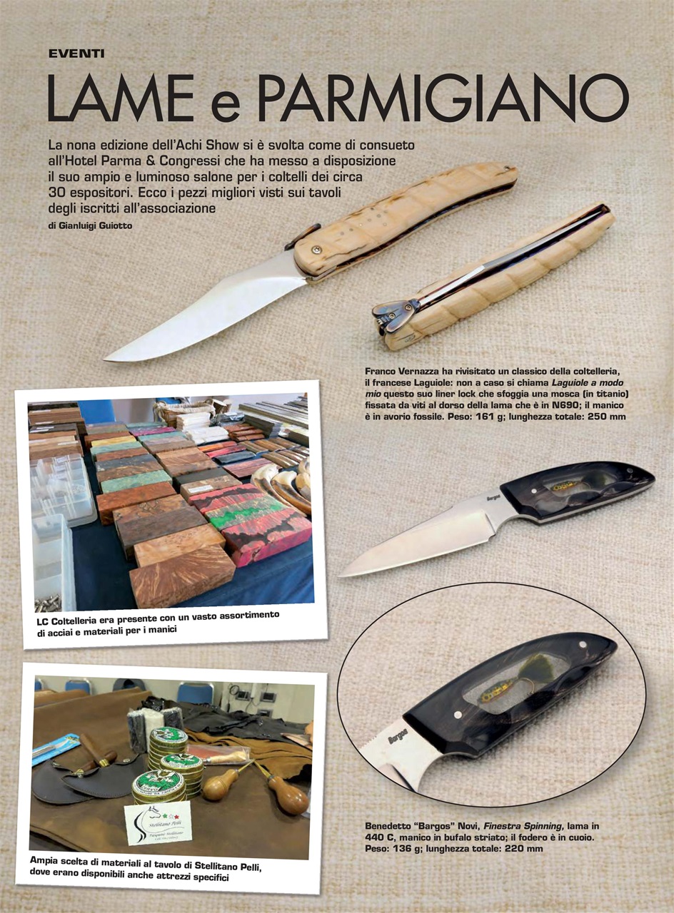COLTELLI Preview Pages